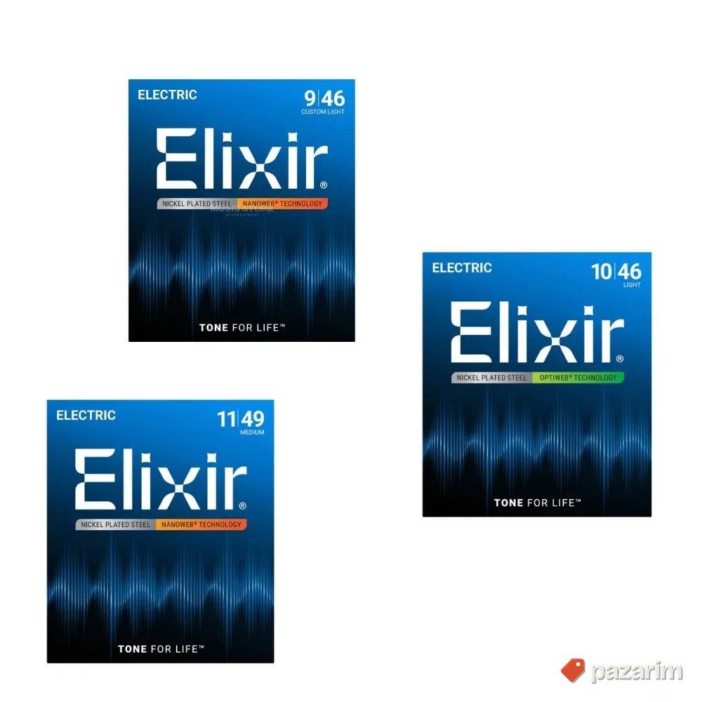 Elixir žice za električnu gitaru - više vrsta 1