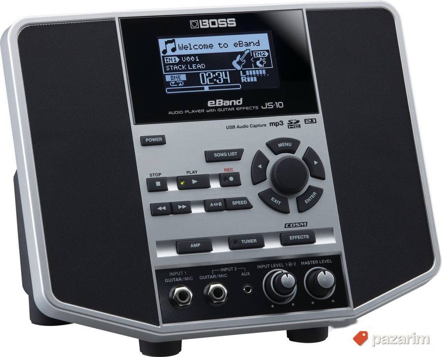 Boss JS-10 Audio Player with Guitar Effects 2