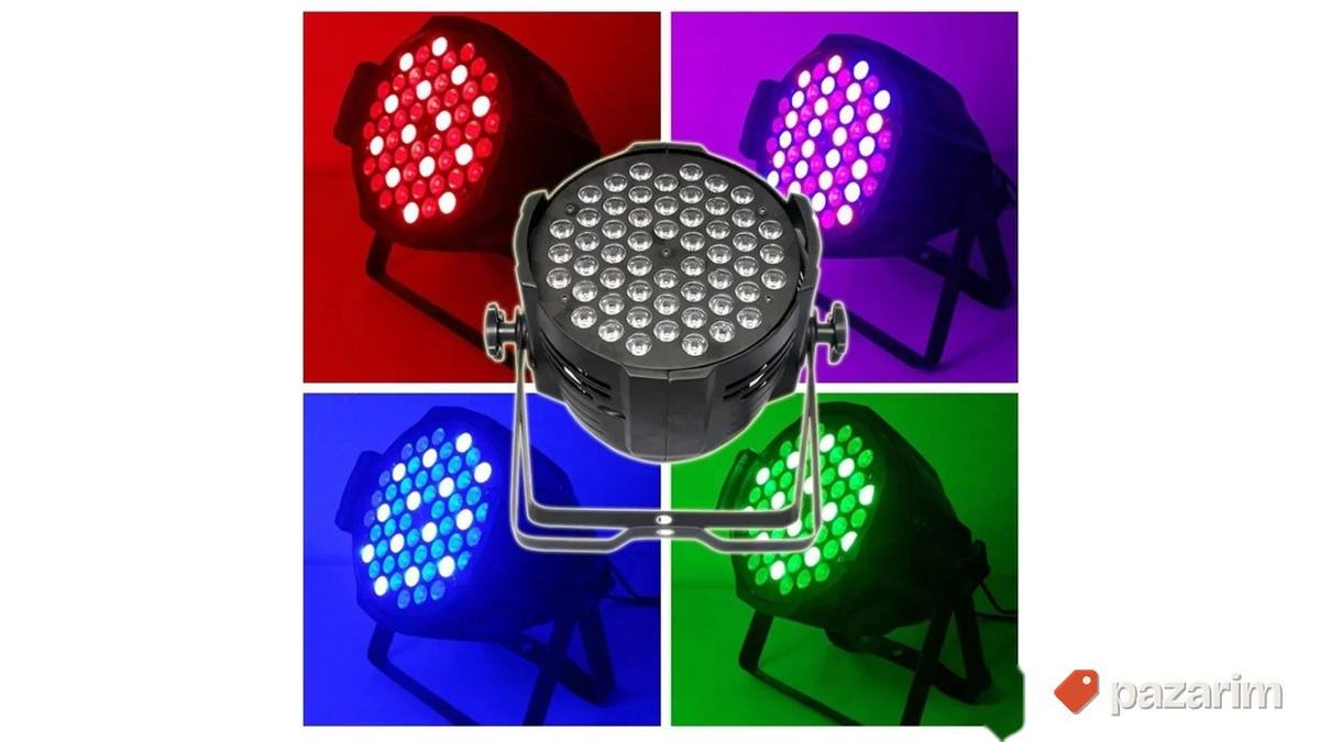 Master Light ML162 Led Par 54x3w 1