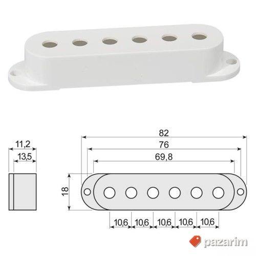 BOSTON SPC-62 WH - Poklopac magneta 1