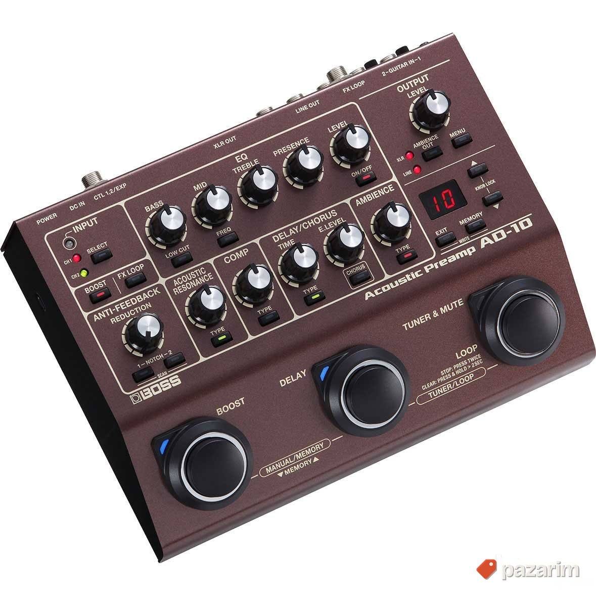 Boss AD-10 Acoustic Preamp 1