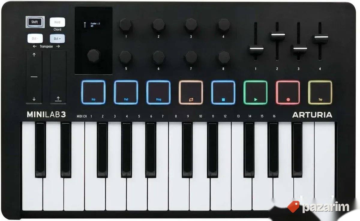 Arturia MiniLab 3 Black MIDI kontroler 1