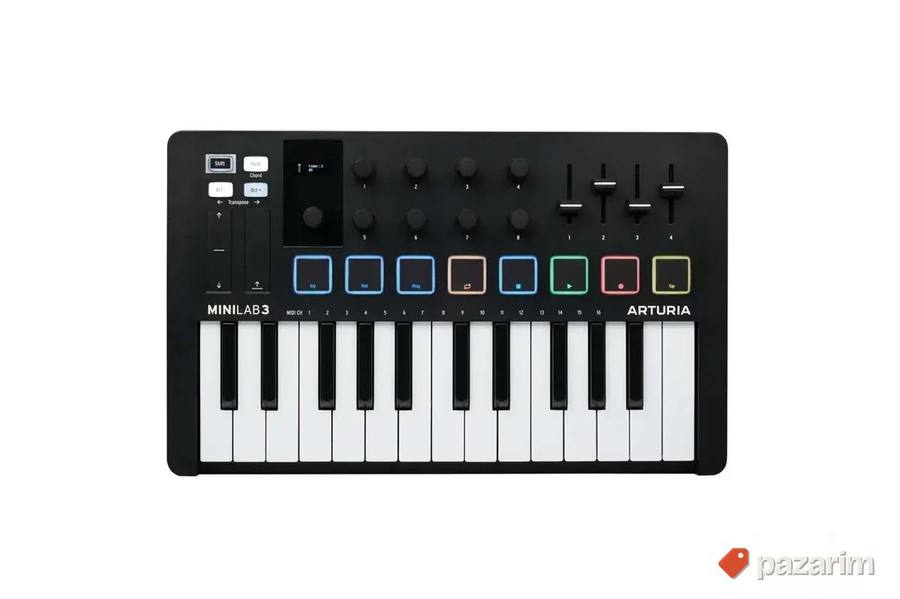 Arturia MiniLab 3 Black MIDI kontroler 2