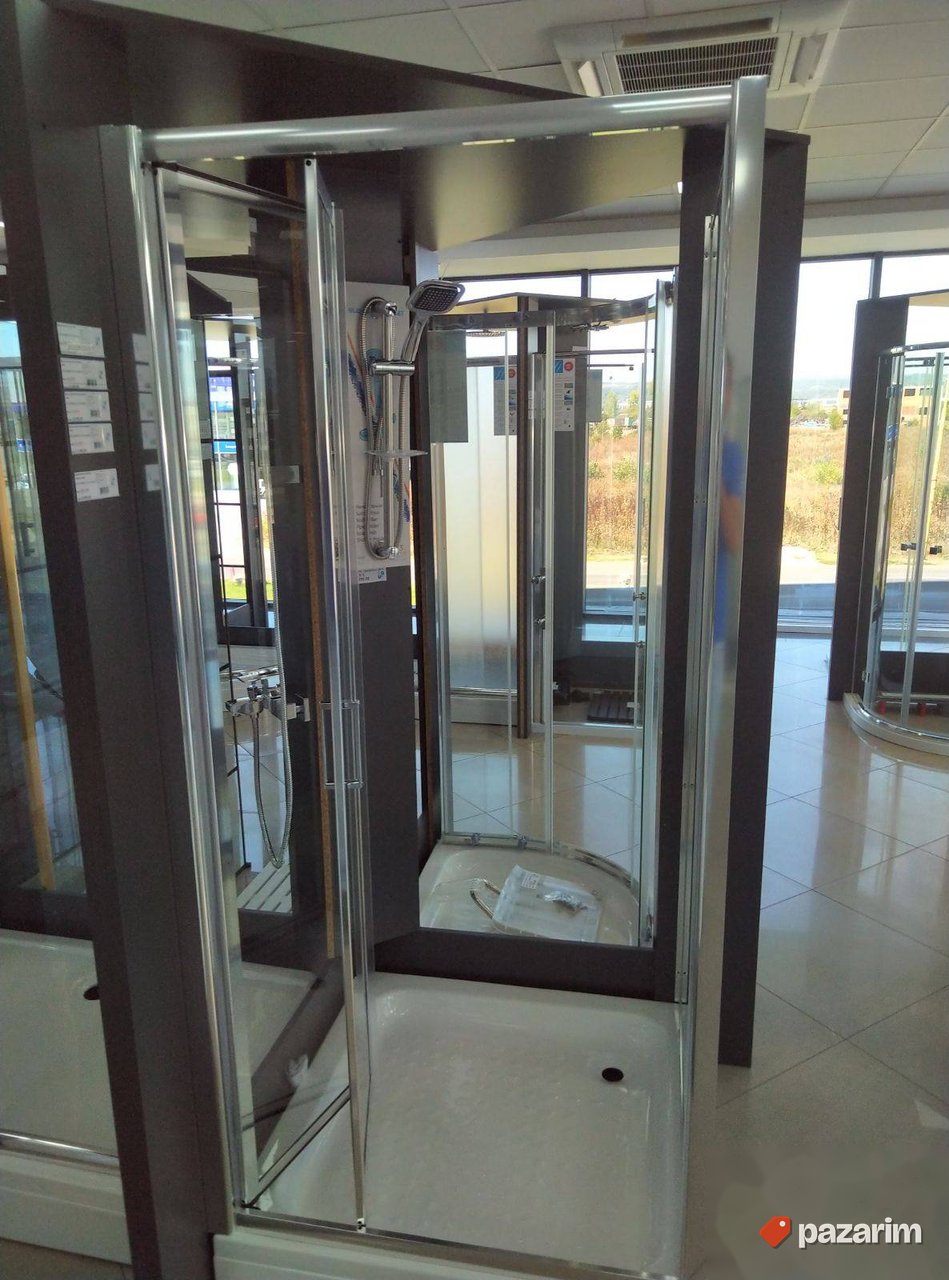 Tus kabina 80x80 harmonika vrata 1
