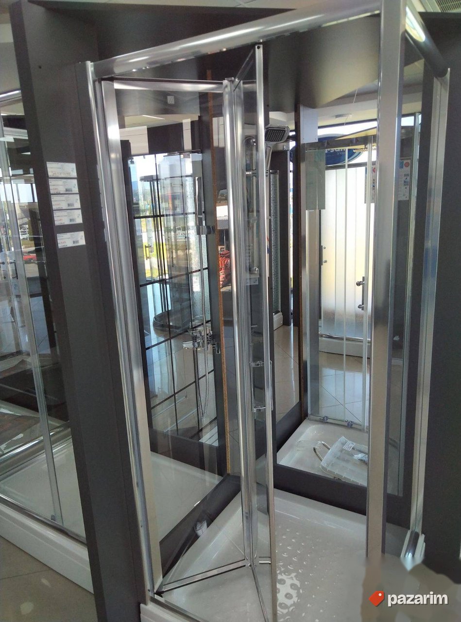 Tus kabina 80x80 harmonika vrata 2