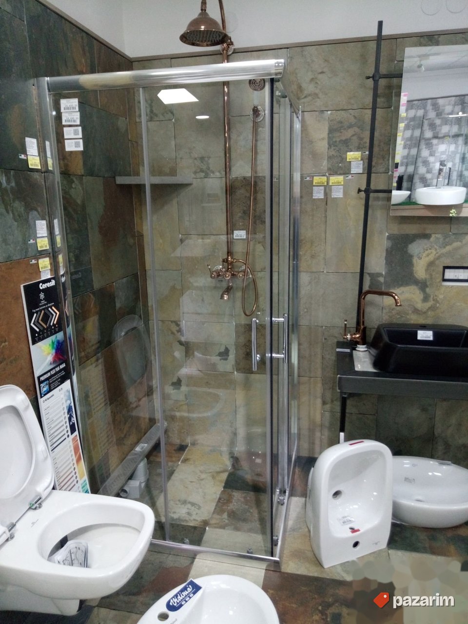 Tuš kabina kvadratna 90x90 LUX 1