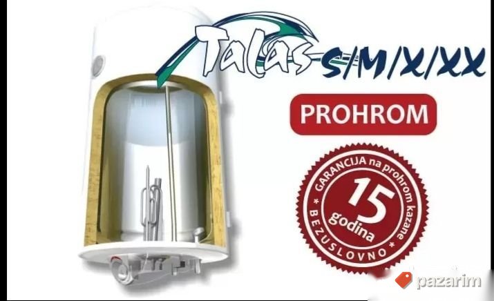 Bojler 80l PROHROM 15g garancija