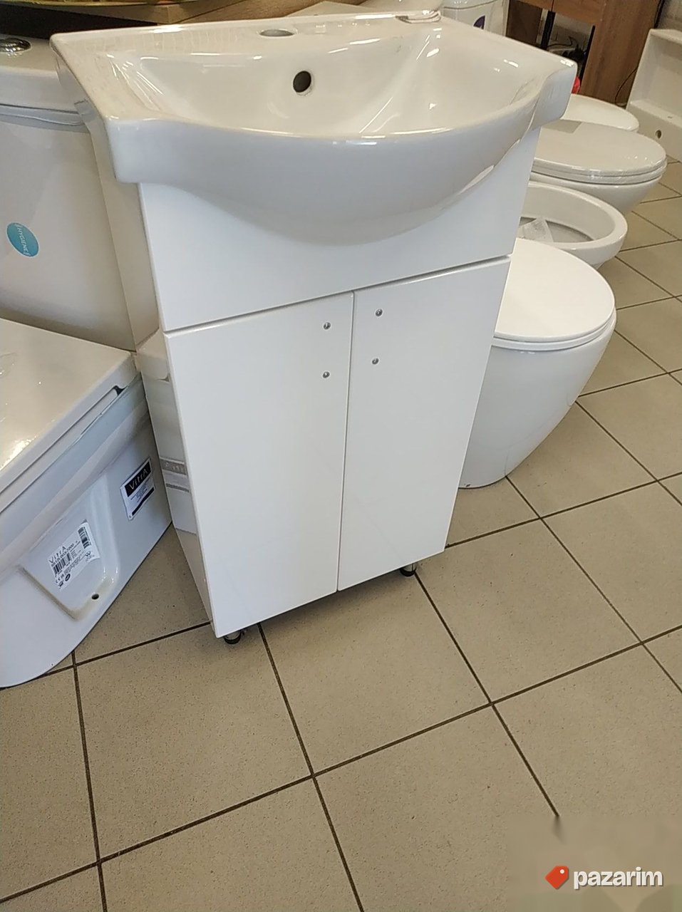 Lavabo sa ormaricem 45