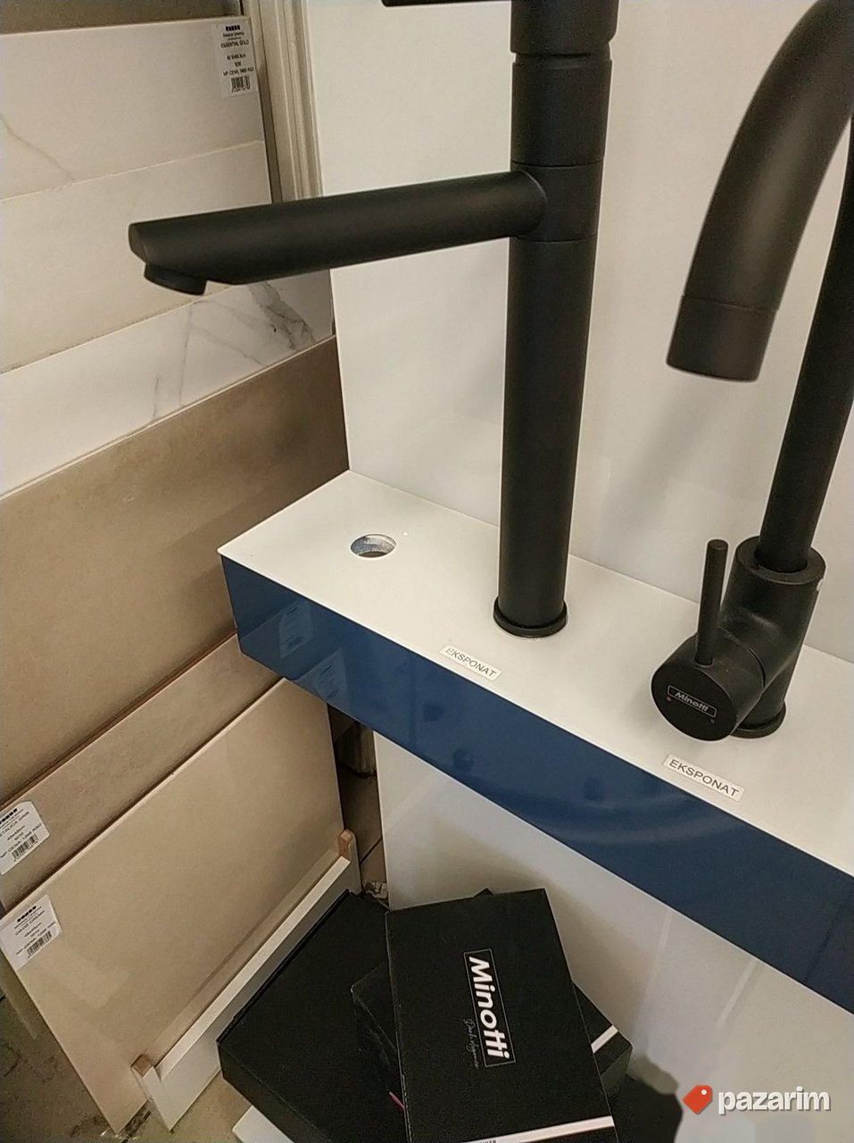 Baterija za lavabo visoka DARK