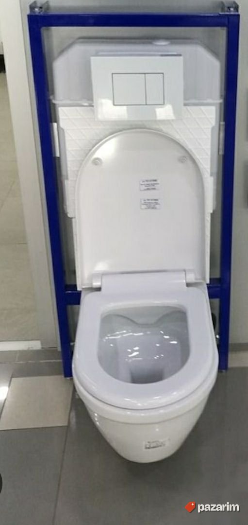 Vodokotlic ugradni 3 u 1, konzolna wc solja+ daska KOMPLETt 1
