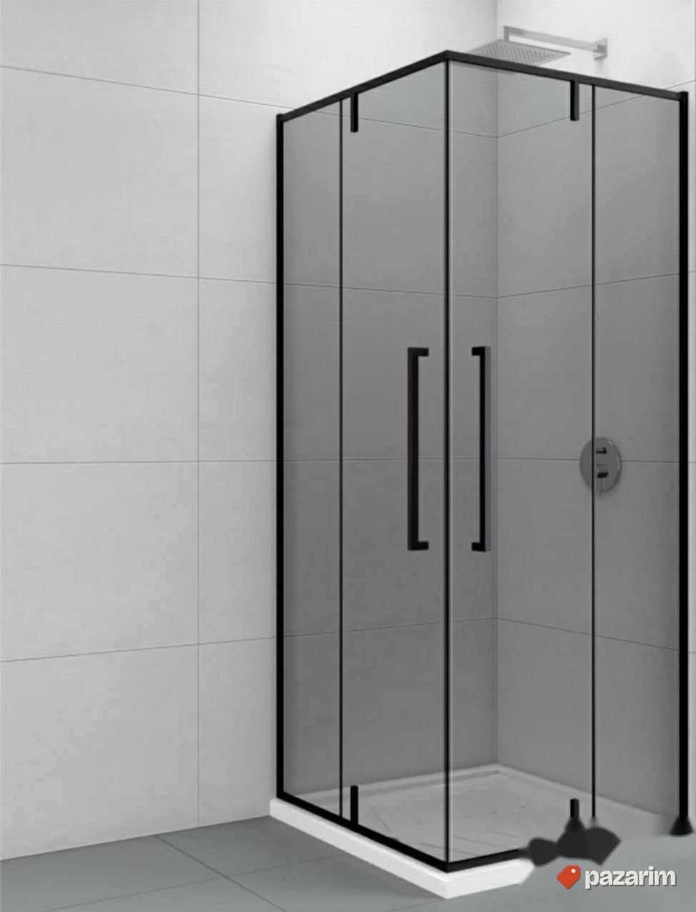 Tus kabina 90x90 DARK 1