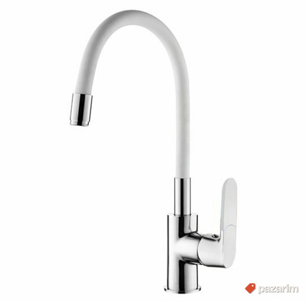 Flexy baterija za lavabo BELA ili CRNA 4