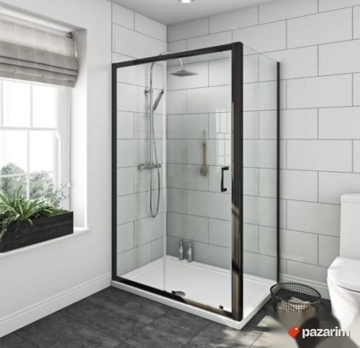 Tus kabina 120x80 crna 1