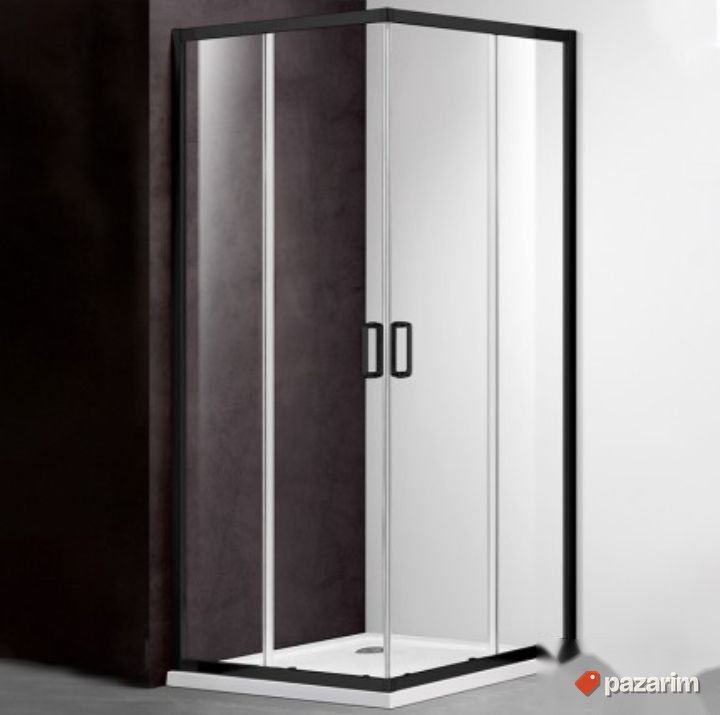 Tud kabina 80x80 crna