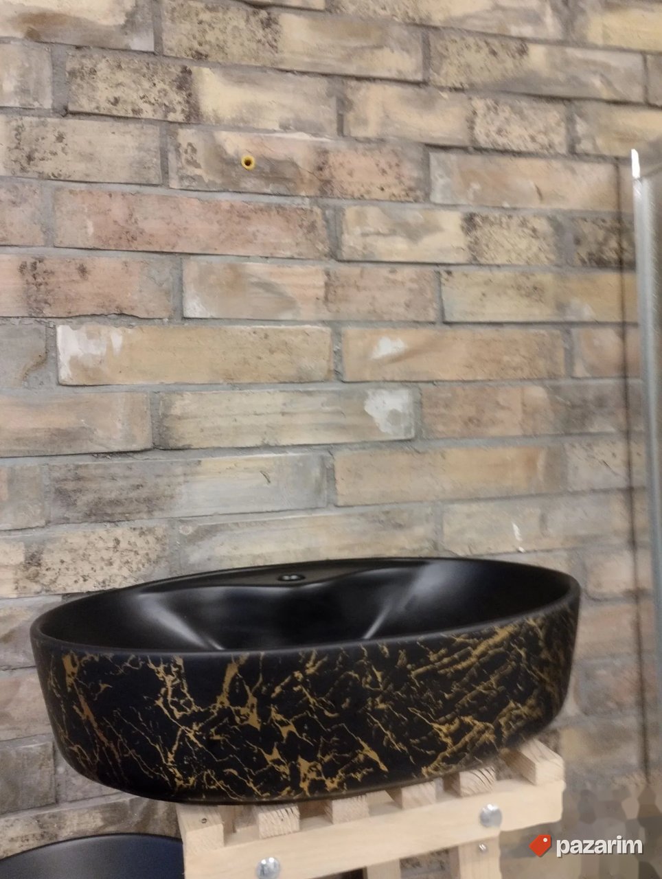 Umivaonik nadgradni Crni mat 3