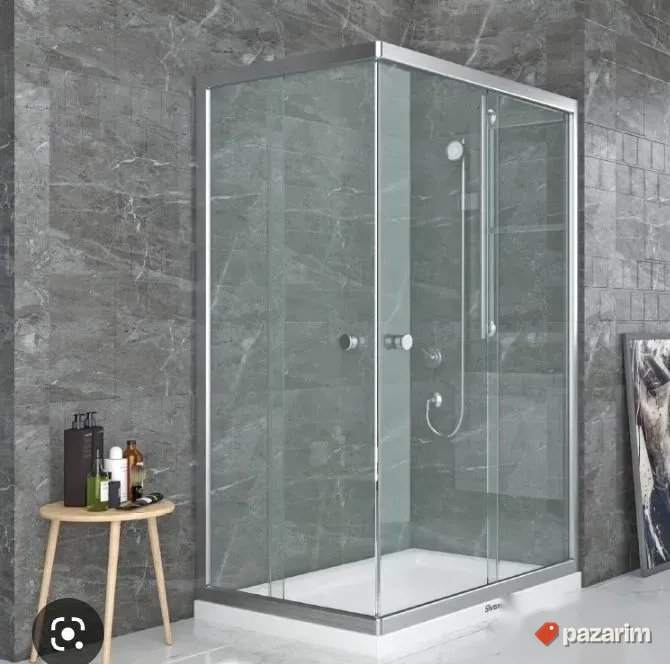 Tus kabina 100x80 providno staklo 1