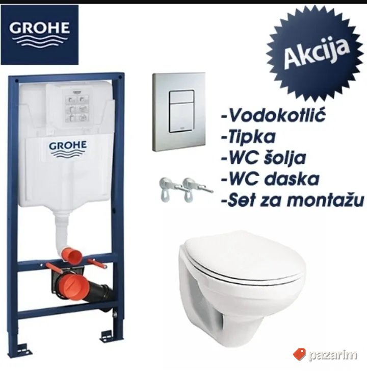 Vodokotlic ugradni GROHE 3 u 1 1