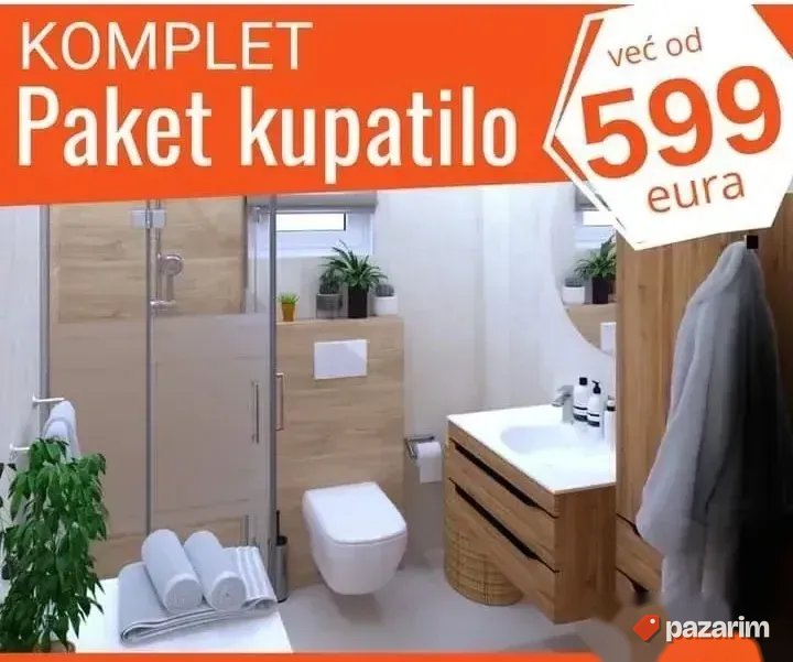 Komplet kupatilo za 599eura