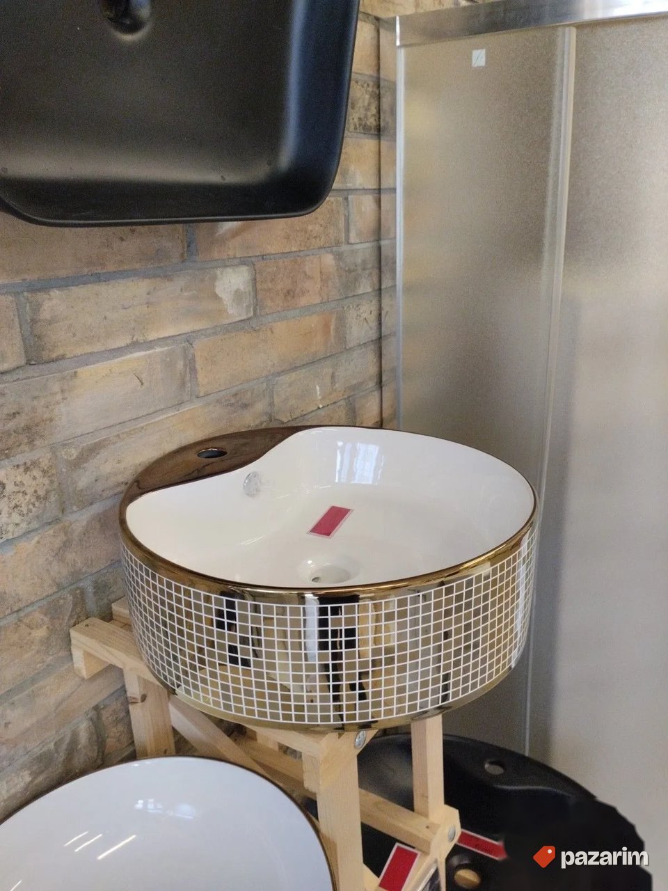 Lavabo nadgradni 45cm ZLATNI