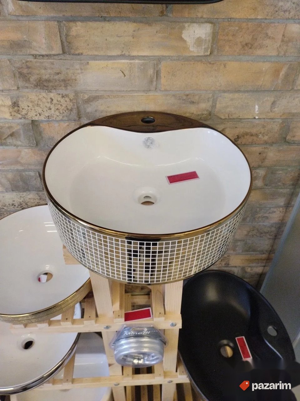 Lavabo nadgradni 45cm ZLATNI 3