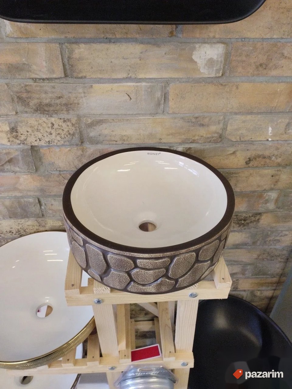 Laavao nadgradni 40cm kamen 2