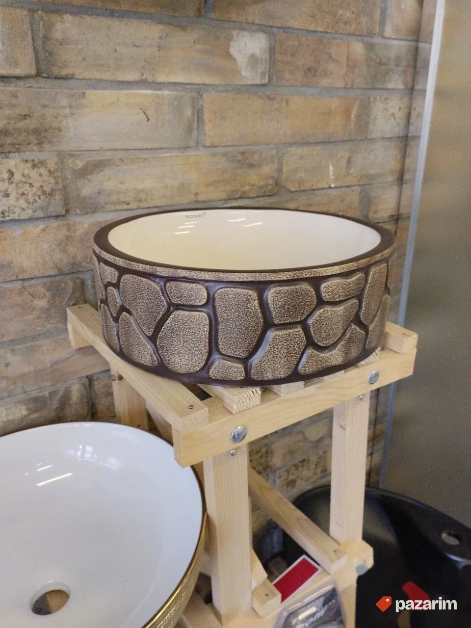 Laavao nadgradni 40cm kamen 3
