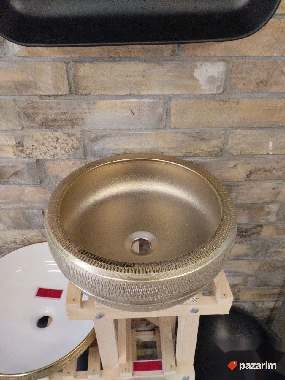 Lavabo 42cm nadgradni ZLATNI 2