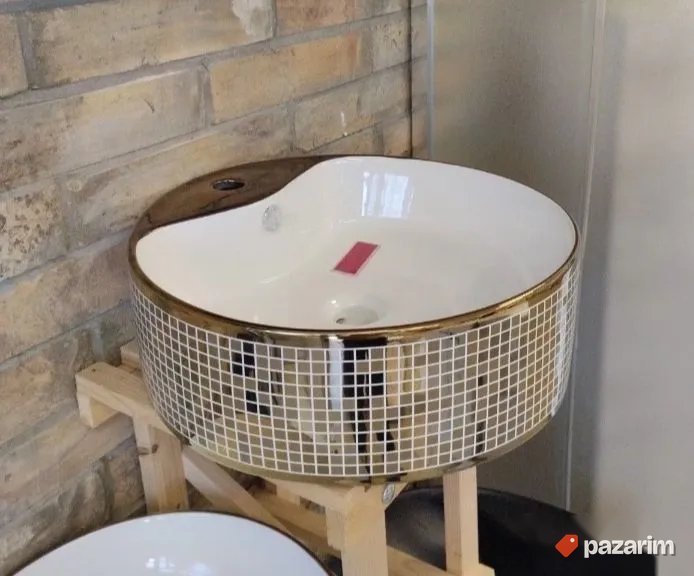 Lavabo nadgradni ZLATNI 45cm 1