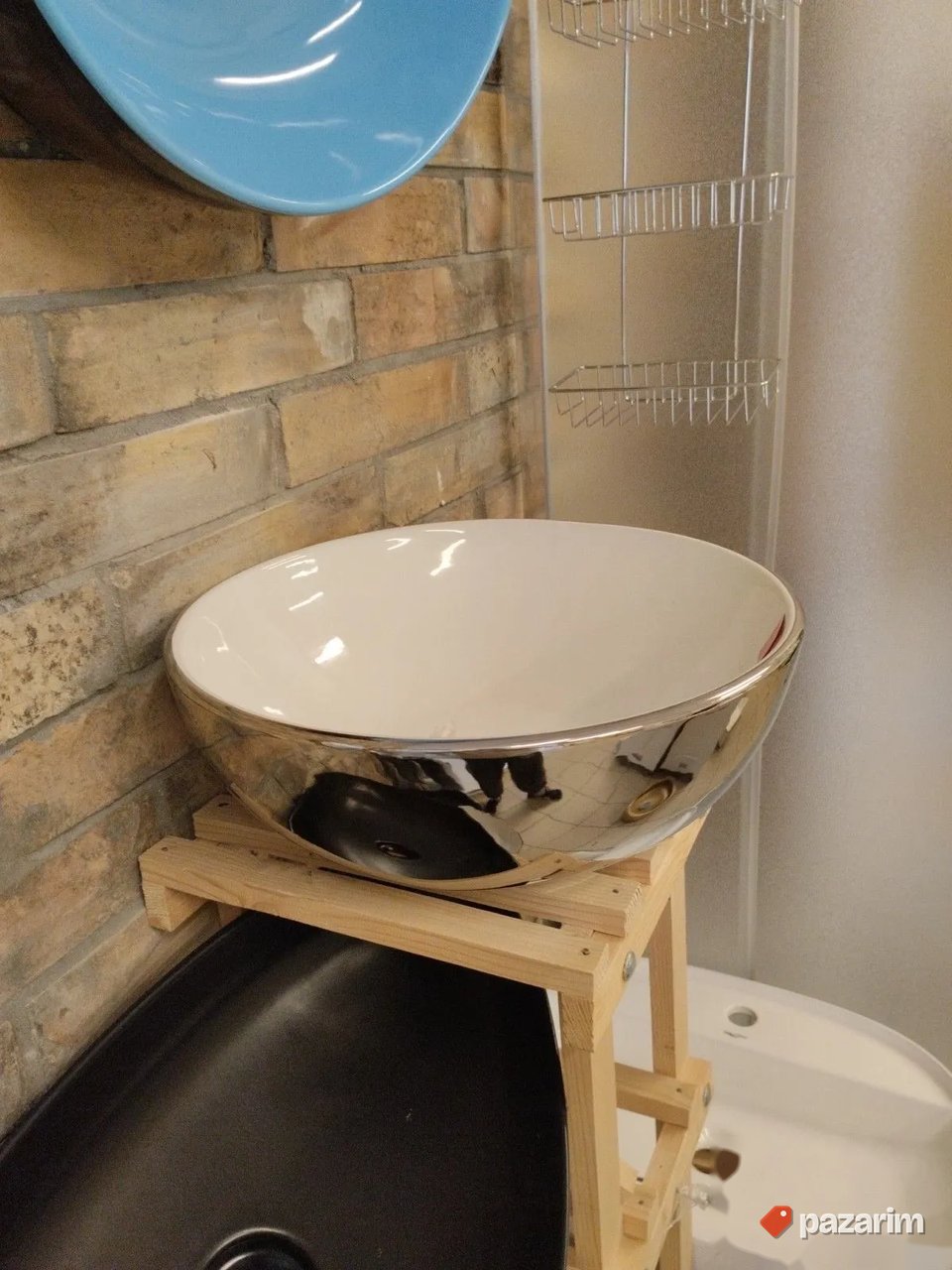 Lavabo nadgradni silver 43 RASPRODAJA 2