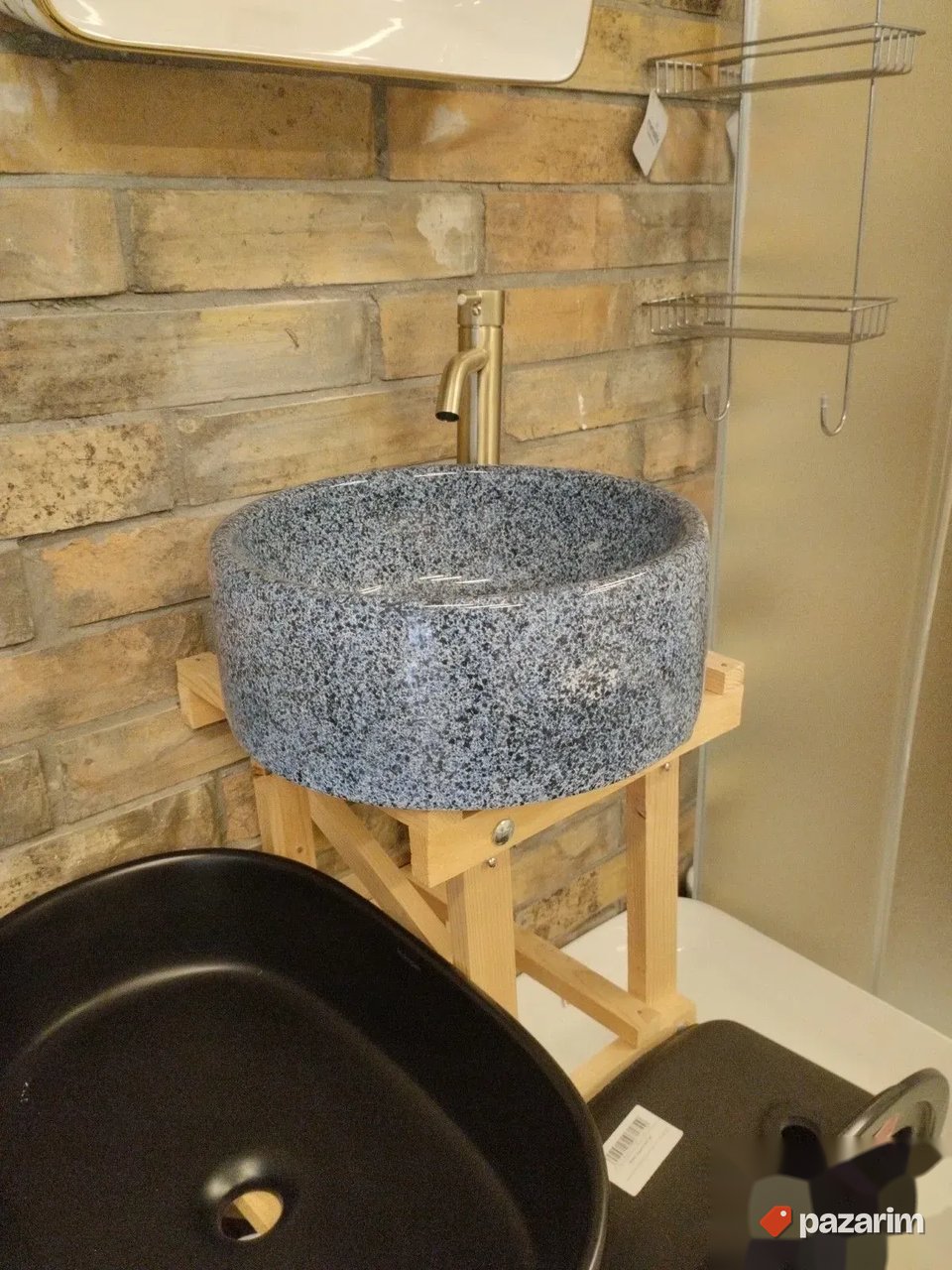 Lavabo nadgradni 37 plavi 1