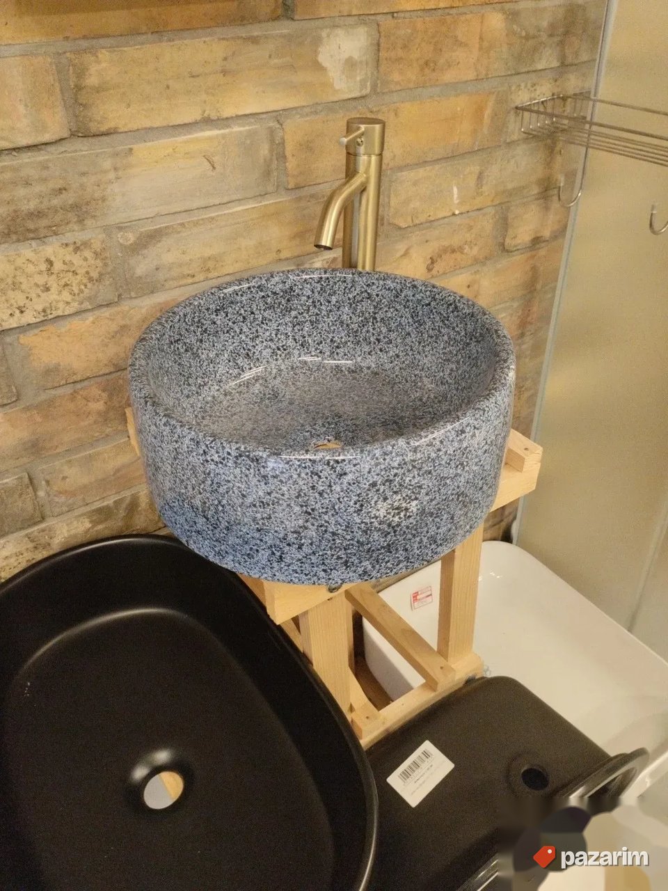 Lavabo nadgradni 37 plavi 2