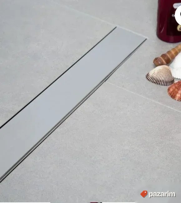Tuš kanalica 50cm inox-pvc 1