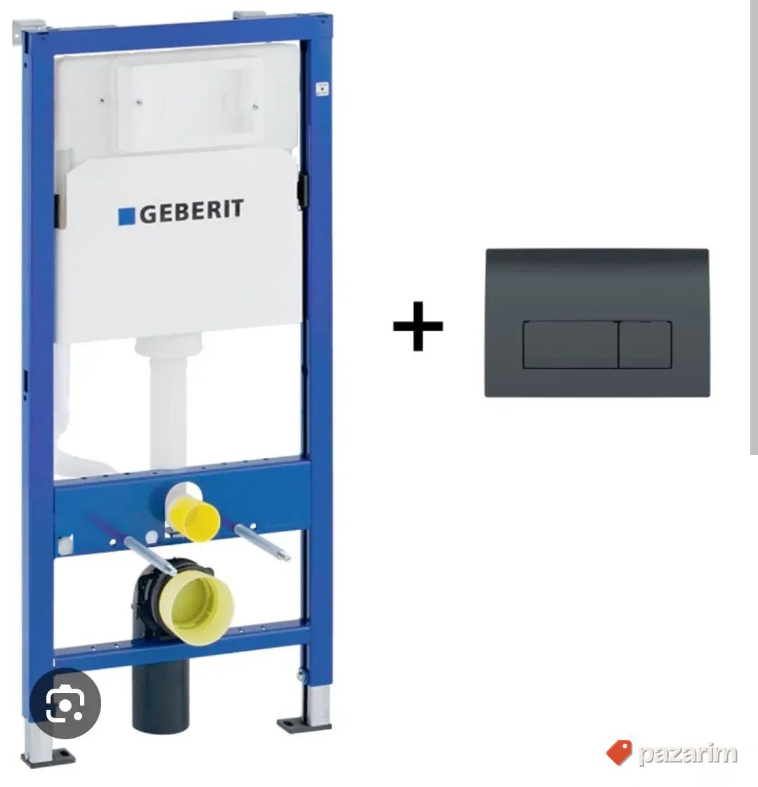 Ugradni vodokotlici GEBERIT sa crnom mat tipkom