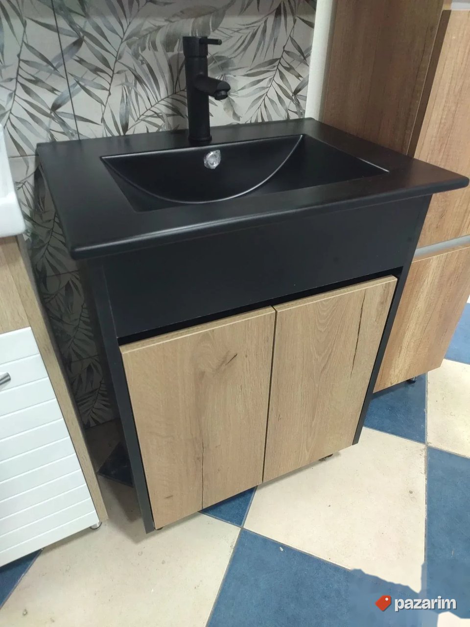 Ormaric sa lavabom 61x45 i ogledalo KOMPLET 2