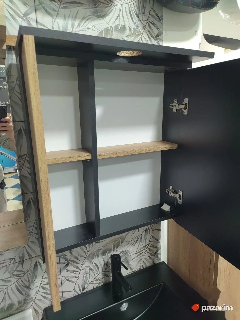 Ormaric sa lavabom 61x45 i ogledalo KOMPLET 4