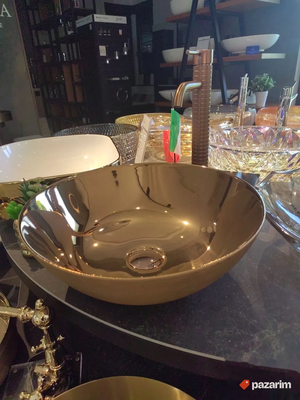 Lavabo nadgradni bakar 1