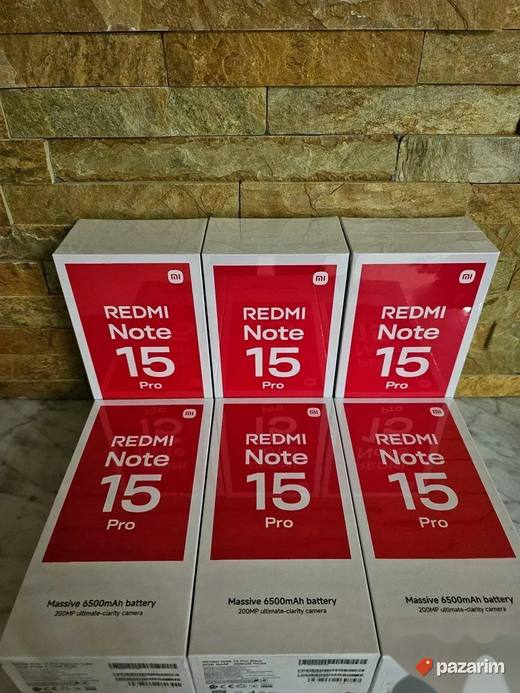 Redmi-15C-Note 15-15 PRO-15T-Poco X8 PRO-X7 PRO- F8 +Novo!