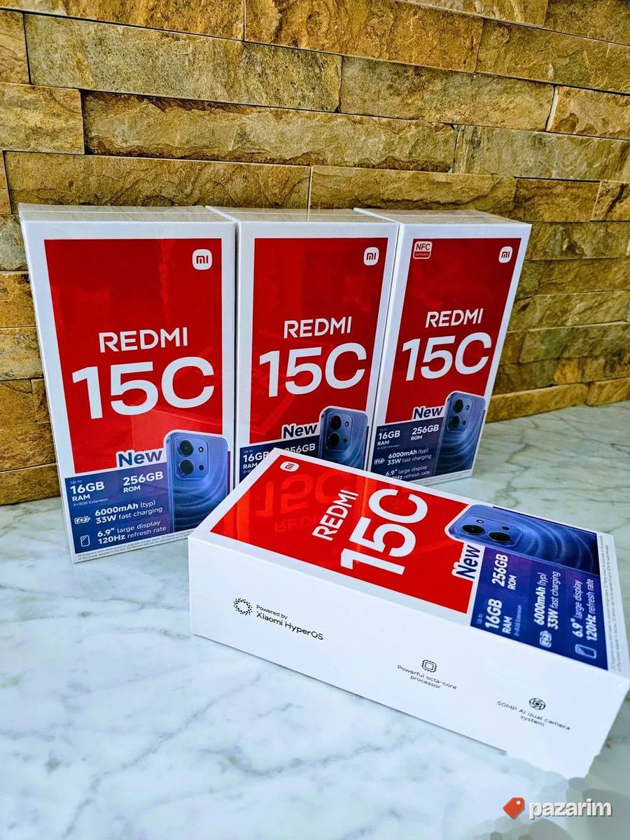 Xiaomi-Redmi 15C - 8GB RAM /256GB- Orange + Poklon + Novo ! 4