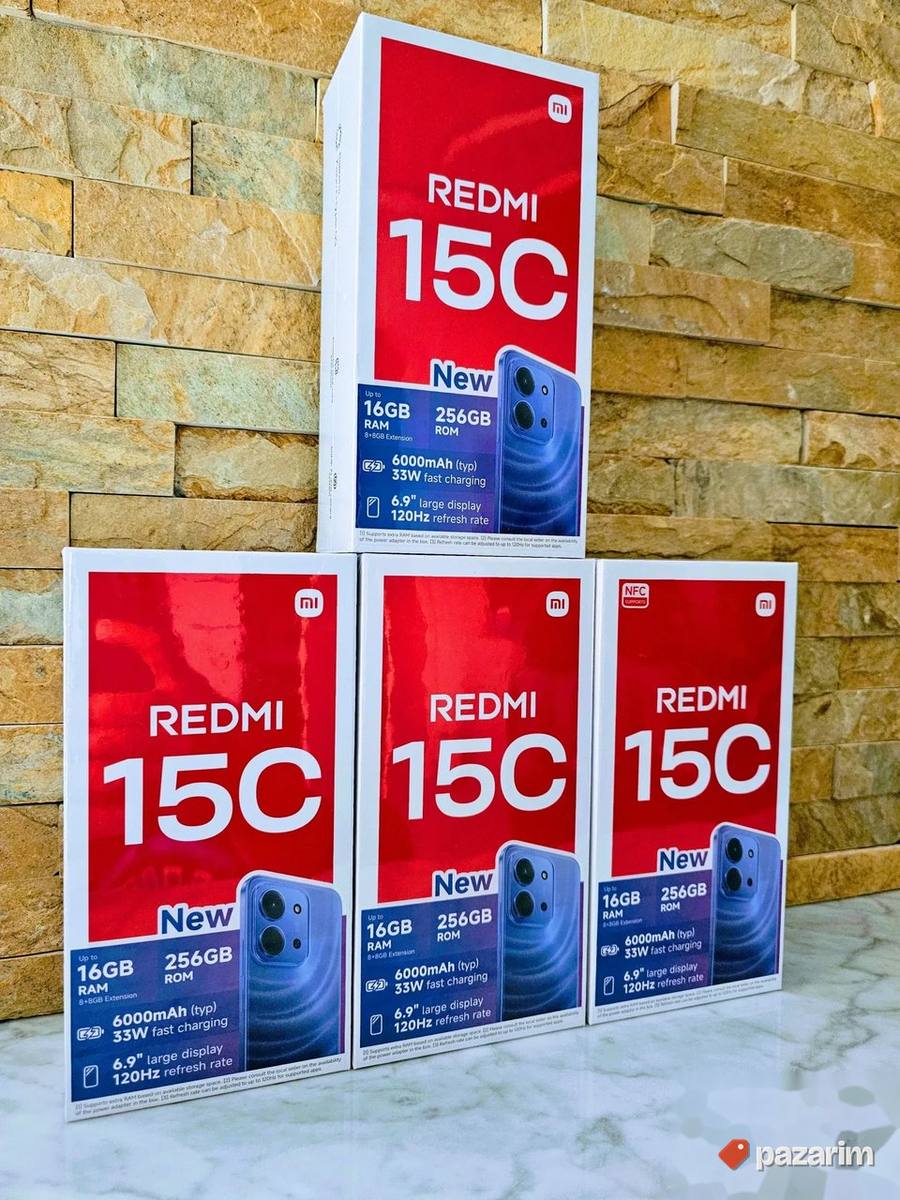 Xiaomi-Redmi 15C - 8GB RAM /256GB- Orange + Poklon + Novo ! 6