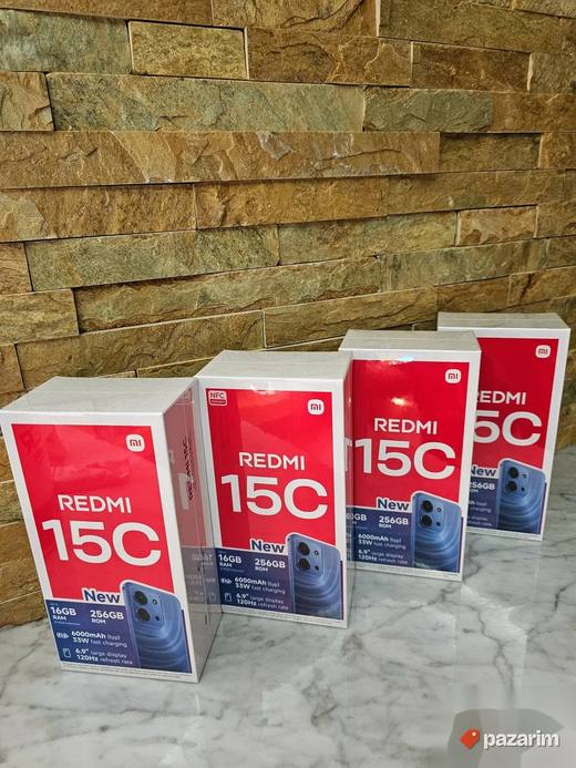 Xiaomi-Redmi 15C - 8GB RAM /256GB- Blue - Poklon + Novo !