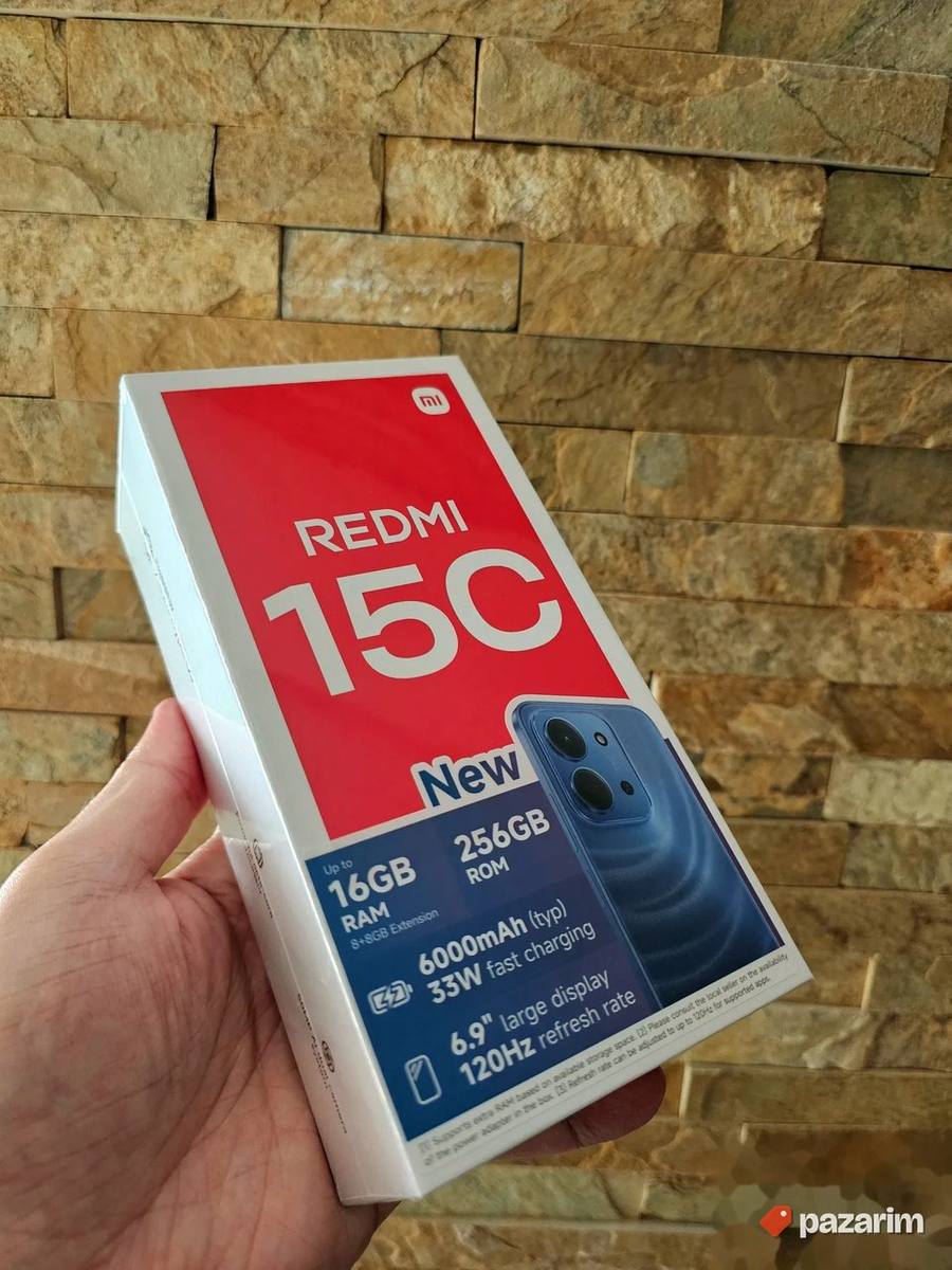 Xiaomi-Redmi 15C - 8GB RAM /256GB- Blue - Poklon + Novo ! 6