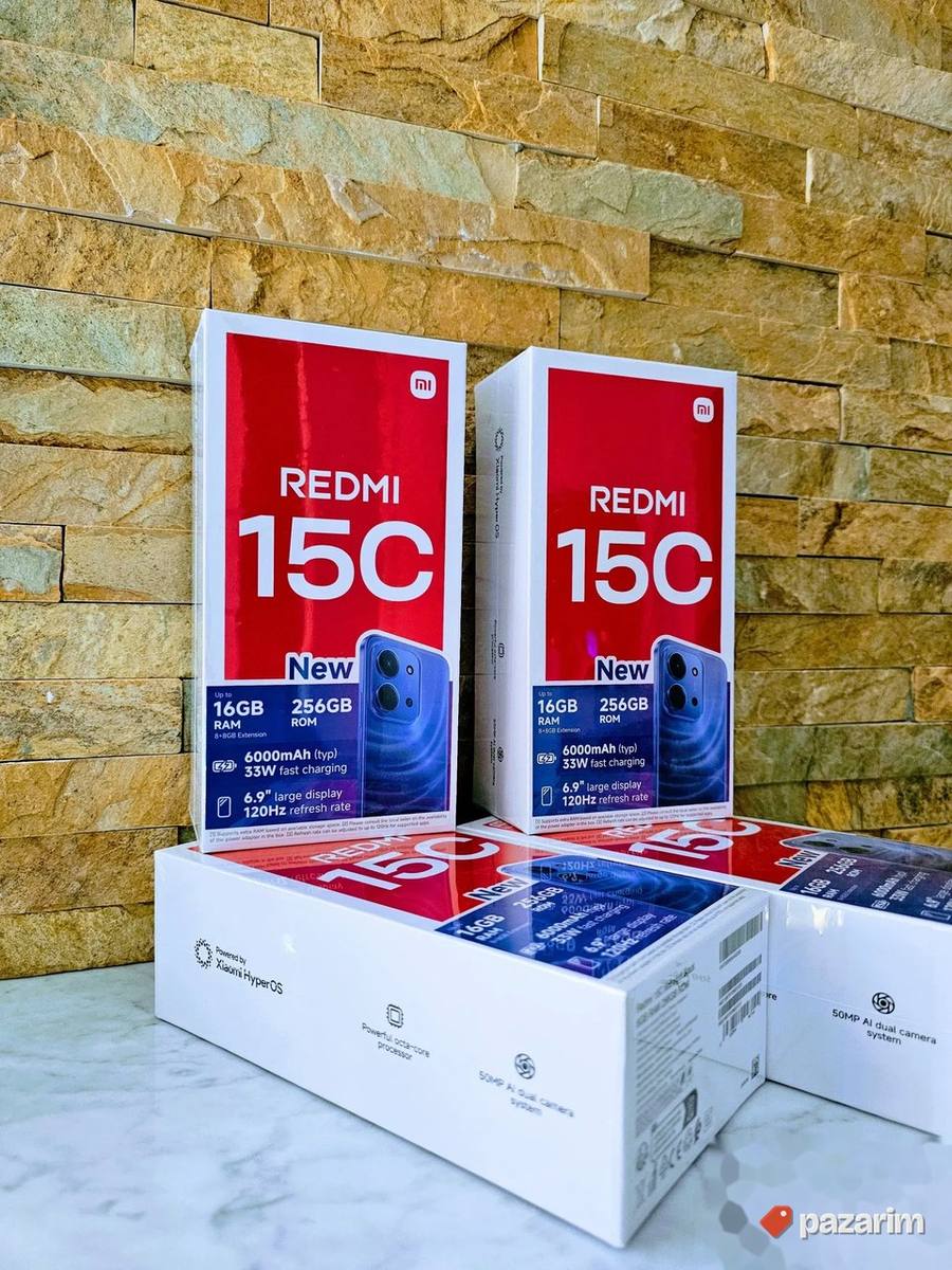 Xiaomi-Redmi 15C - 8GB RAM /256GB- Blue - Poklon + Novo ! 7