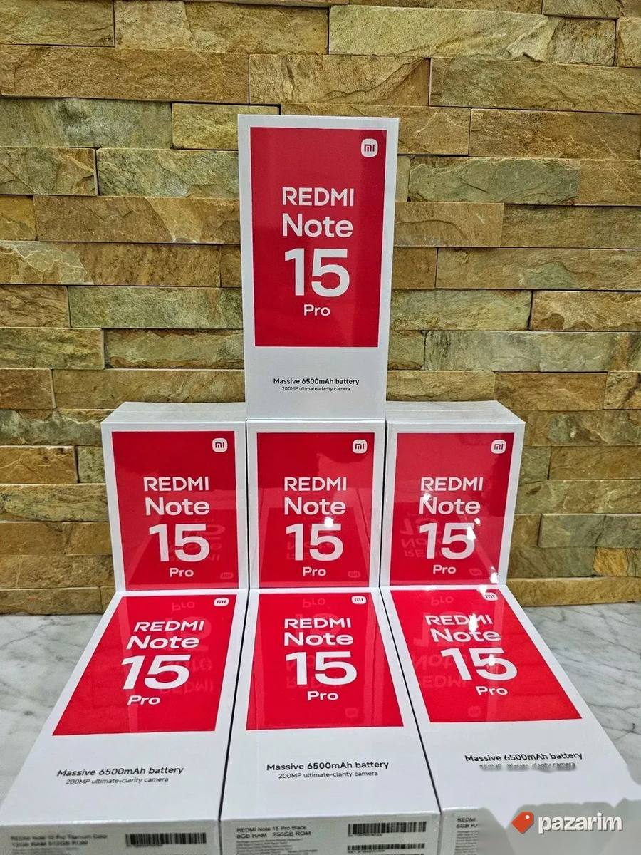 Xiaomi Note 15 PRO -4G -8GB/256GB- Titan -NOVO ! 2