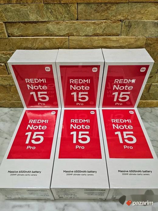 Xiaomi Note 15 PRO -4G -12GB/512GB -NOVO + Adapter !