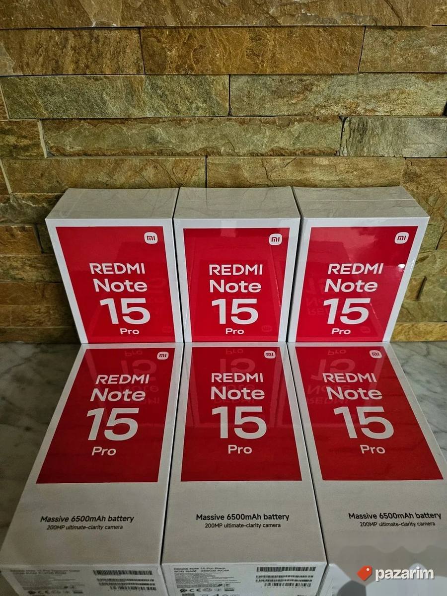 Xiaomi Note 15 PRO -4G -12GB/512GB -NOVO + Adapter ! 4