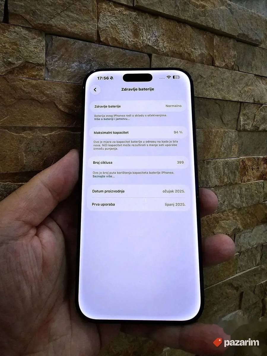 Apple iPhone -16 PRO MAX -256GB- Garancija + Adapter 35W ! 6
