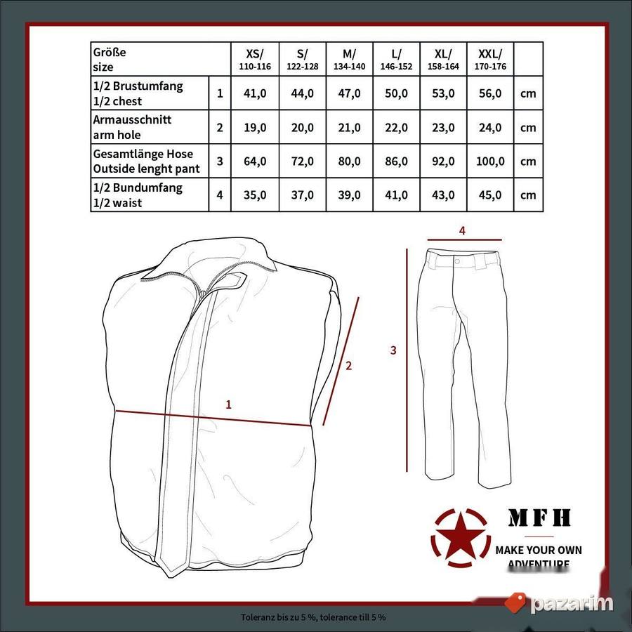 Dečiji komplet Flecktarn 2