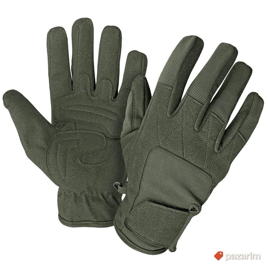 Rukavice Worker light crne i zelene 2