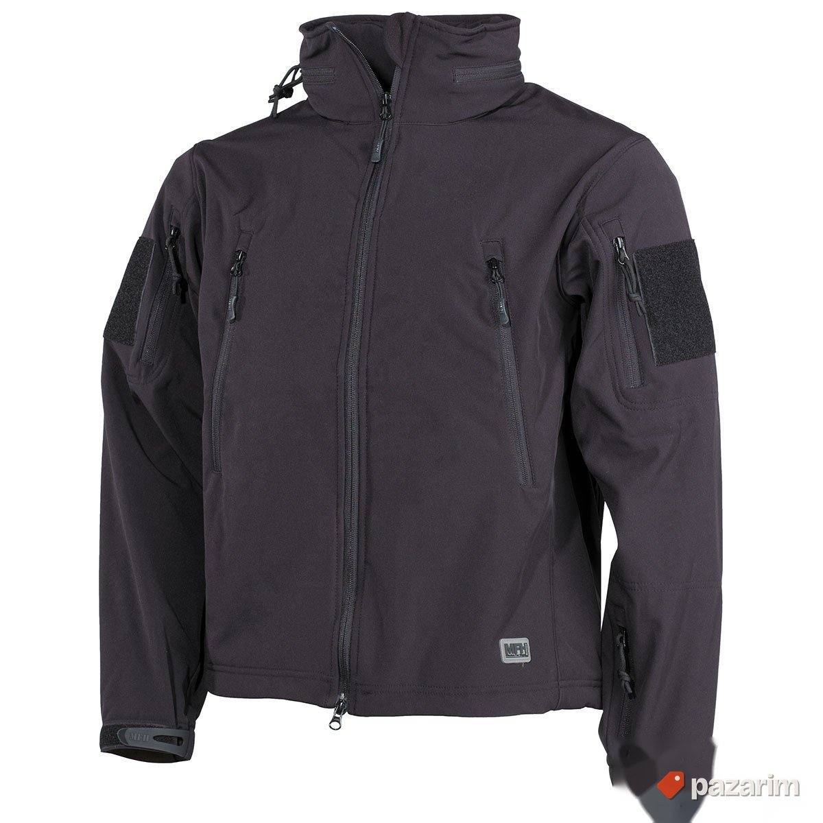 Jakna softshell SCORPION crna 1