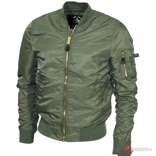 US Air Force Pilotska fajerka MA1 zelena